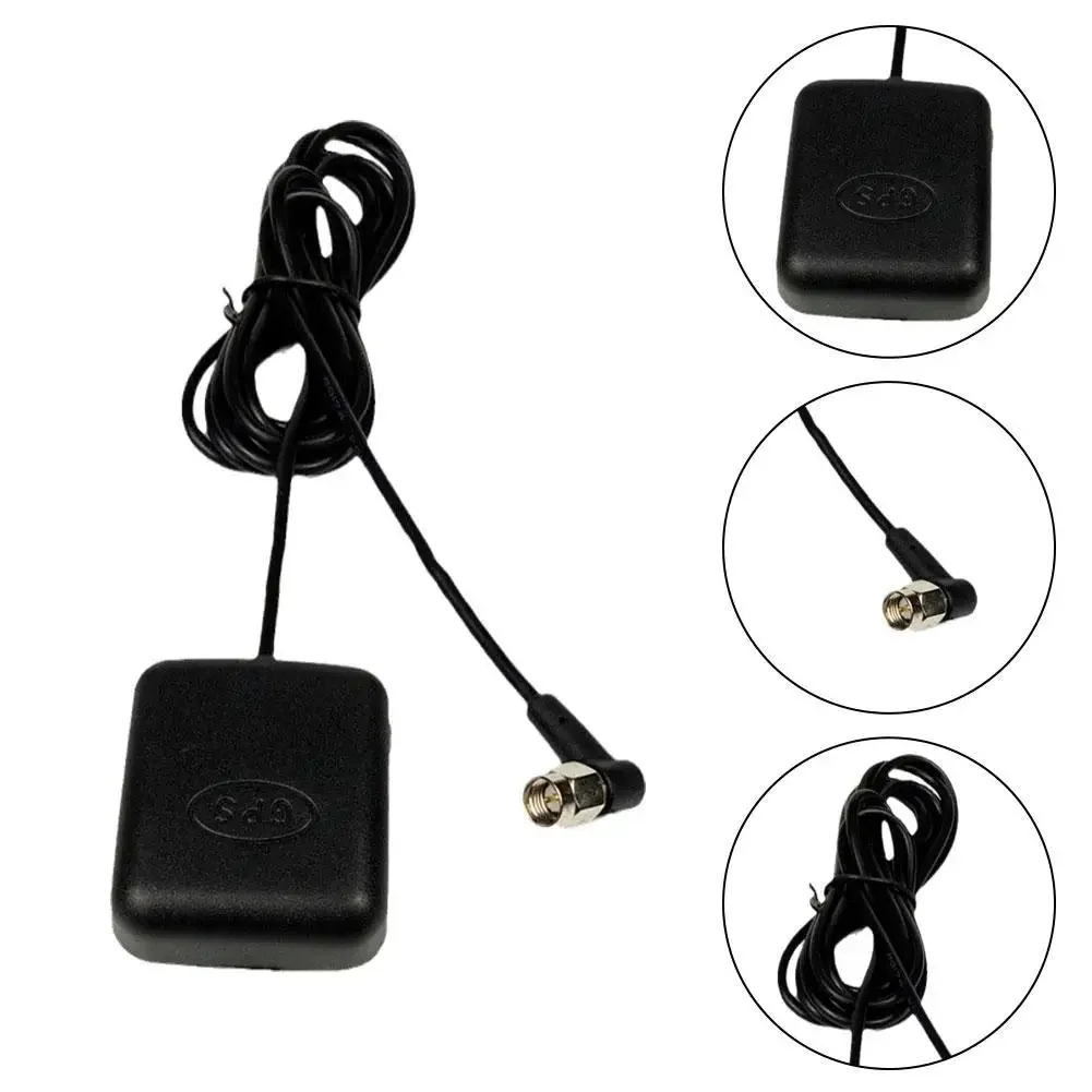 1.7M samochodowa antena GPS złącze SMA automatyczna antena odbiornik GPS Adapter do nawigacji samochodowej odtwarzacz kamery noktowizyjnej ﻿ Nowy — zdjęcie 2