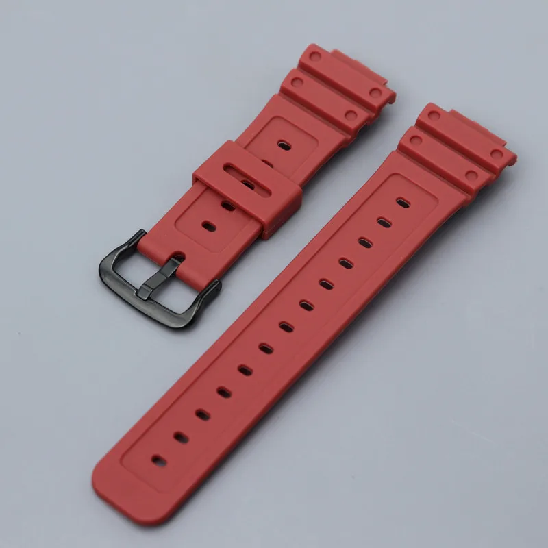 Strap for Casio G-SHOCK GW-M5610 DW-5600 DW-6900 G-5600 GA-2100 Men Silicone Rubber Waterproof Band Bracelet Watch Accessories