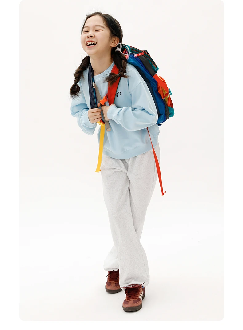 Kids' Terry Lantern Cuffed Joggers Loose-fit Sweatpants