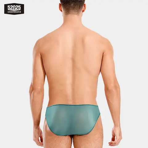 52025 Ultra Thin Transparent Briefs for Men Sleek sexxy Fit and Translucent Barely There Feel Mix of Sensuality and Comfort