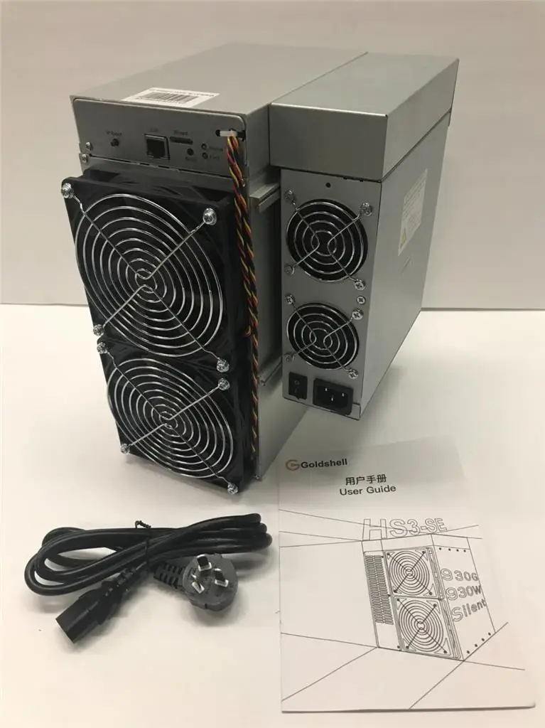 Goldshell HS3SE Silent Edition Handshake HNS & Siacoin SC ASIC Криптомайнер 110 В