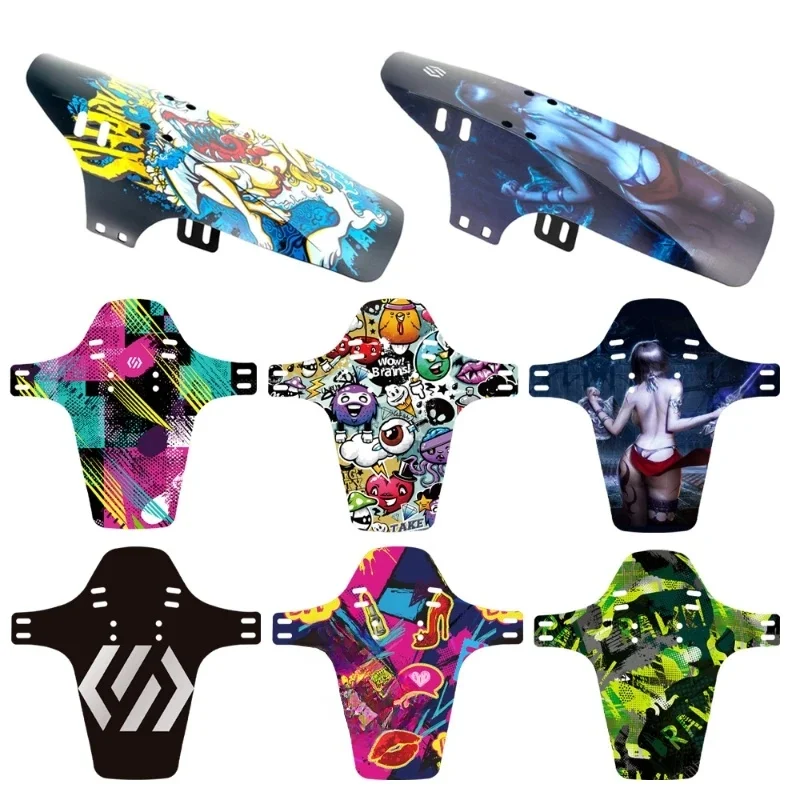 AliExpress CNC CHooee Carbon fiber coolness Bike Mudguard MTB Road Bike Fenders Mud Guard Fit Cycling Front/Back Bicycle Parts 1pcs
