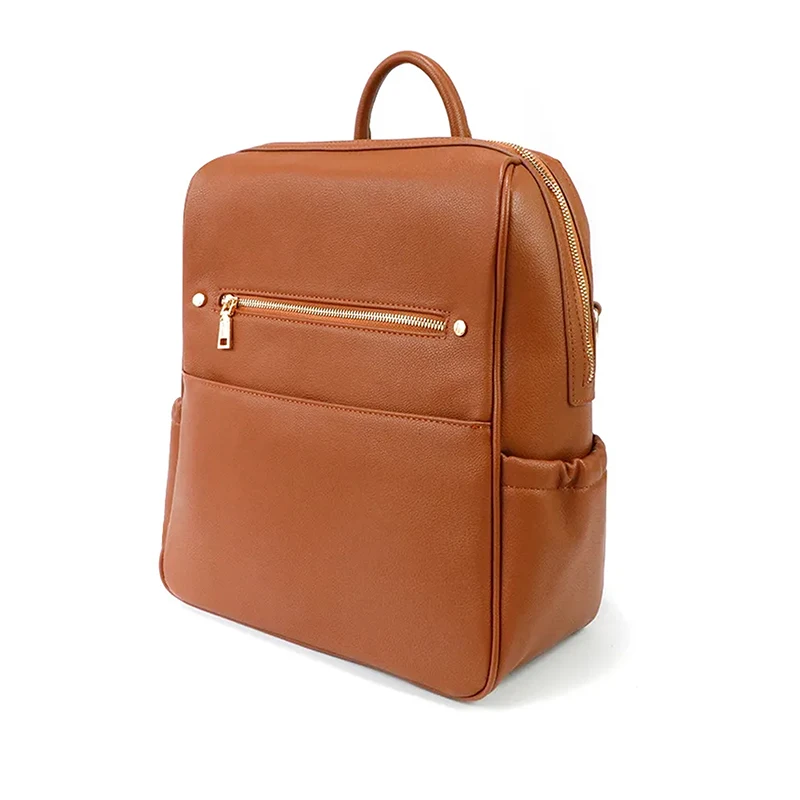 

Gorfia fashion design backpack large capacity leather backpack convenient travel travel schoolbag student new 2025