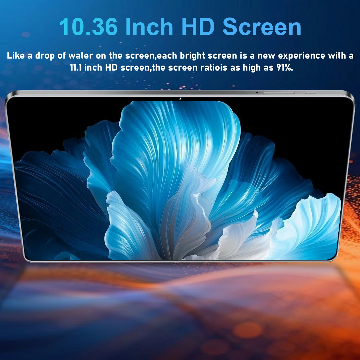 2026 10.36Inch Tablet Android 16GB RAM 1TB ROM 16MP 32MP Android 13.0 20000mAh 14 Core 5G Dual SIM Bluetooth WiFi GPS Global Version