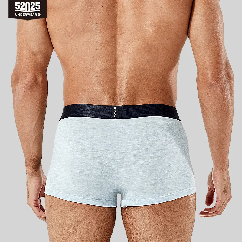 52025 Premium Men’s Soft Boxers – Eco-Friendly Viscose with Anti-Bacterial Crotch. High-Quality Comfort for All-Day Wear