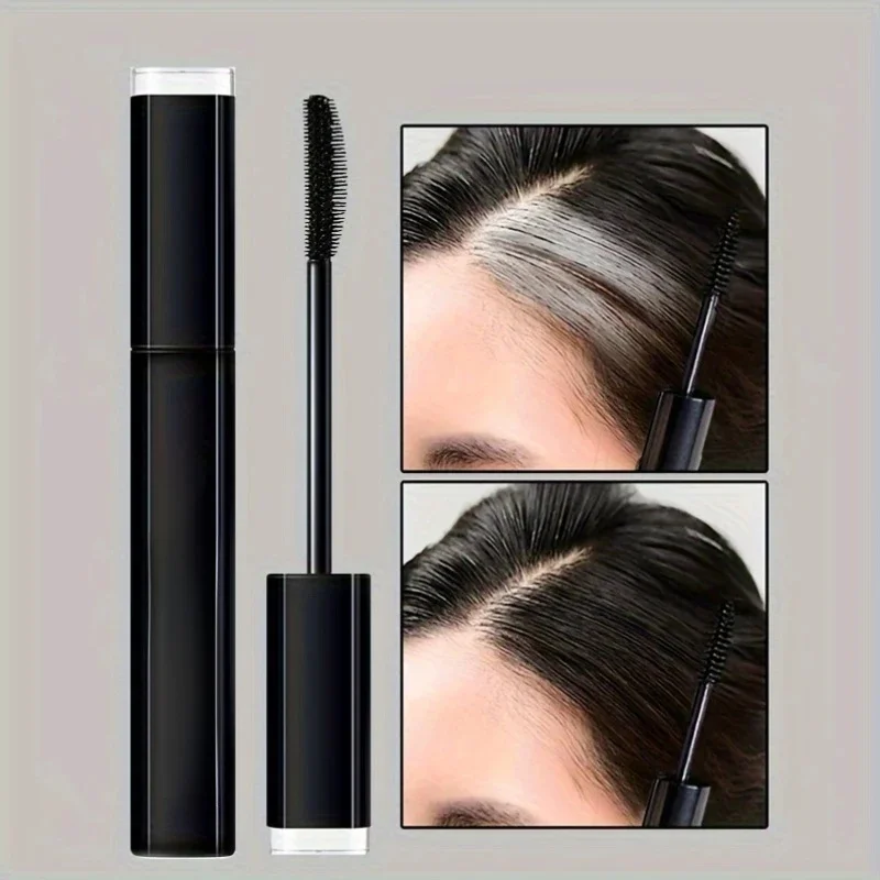 Bâton de couverture de cheveux gris instantané, correcteur de racine temporaire longue durée facile à appliquer pour les types de cheveux normaux, utilisation unique sans dommage