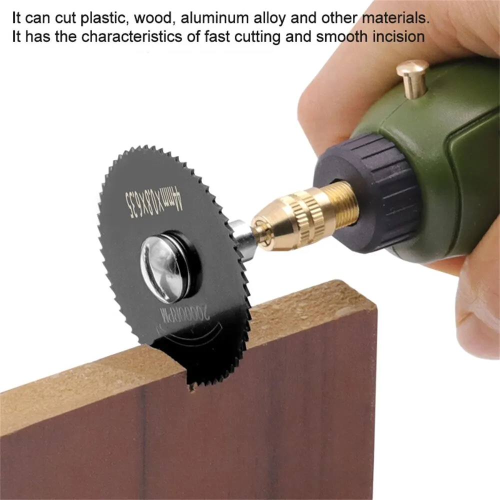 Mini Circular Saw Blade Hss Cutting Disc Rotating Drilling Tool Accessories For Wood Plastic And Aluminum