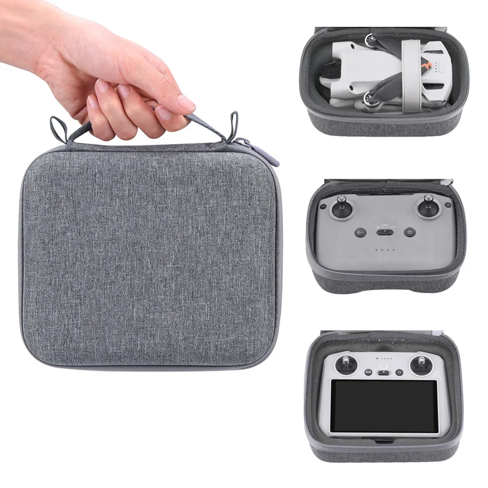 Dla DJI Mini 3/3 Pro Torba do przechowywania DJI RC Obudowa pilota Przenośne pudełko do przenoszenia Torebka Inteligentny kontroler Akcesoria — zdjęcie produktu 7