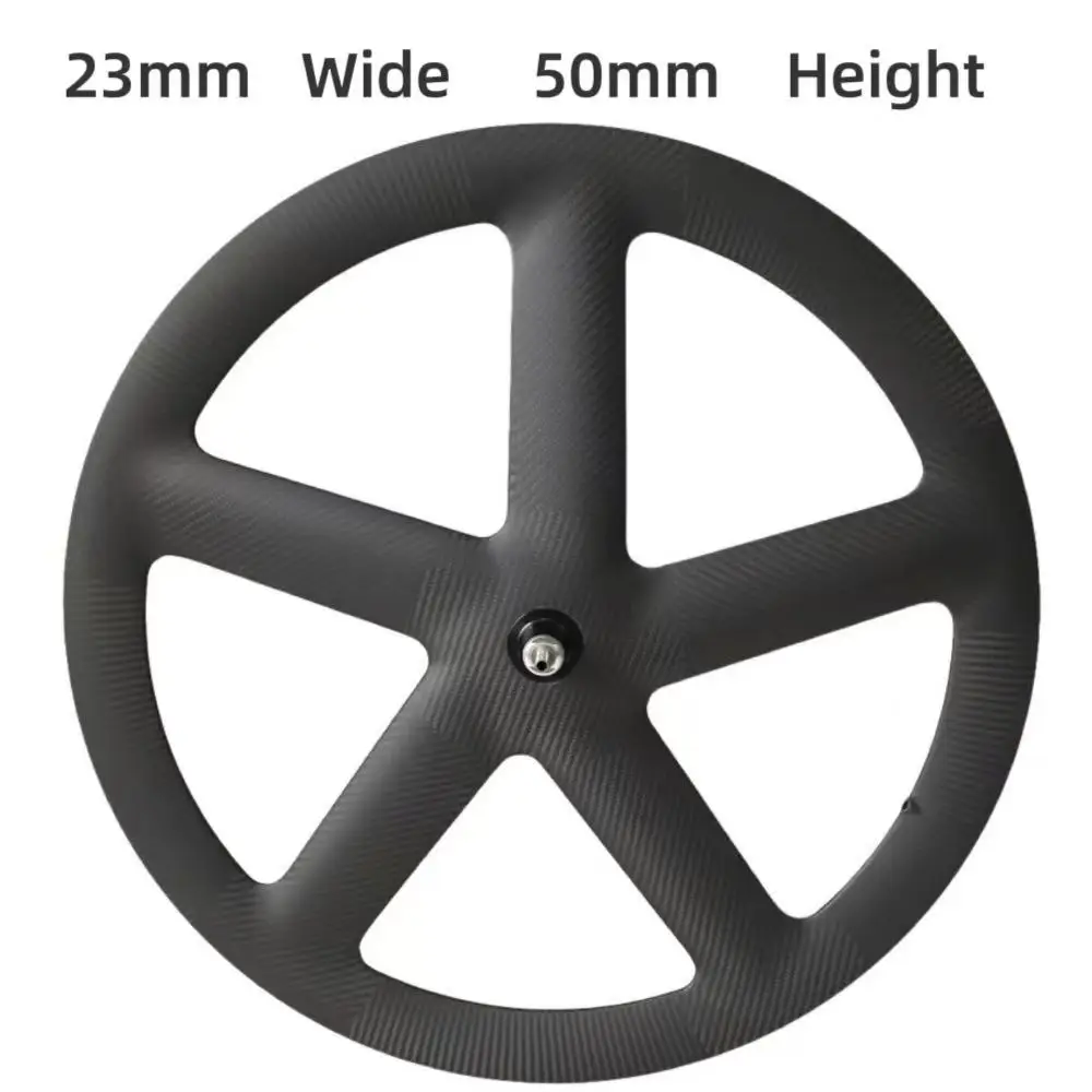 

Новый карбоновый колесный комплект 700C с 5 спицами, ширина 23 мм, высота 50 мм, совместим с V-образными и дисковыми тормозами.