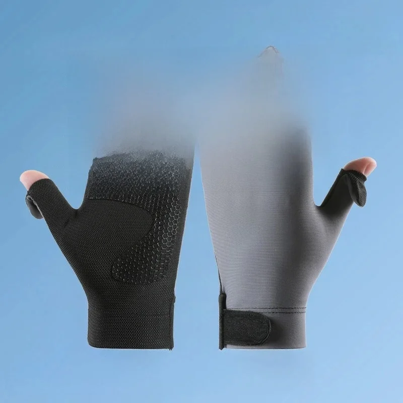 AliExpress UK Summer Thin Cycling Gloves UPF50+ Sun Protection Gloves For Men Outdoor Anti-slip Touchscreen Elastic Glove For Bicycle