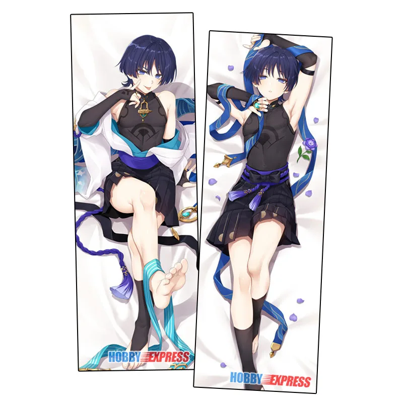 

Hobby Express Anime Dakimakura Japanese Otaku Waifu Hugging Body Pillow Cover Case Wanderer Genshin Impact 22068-1