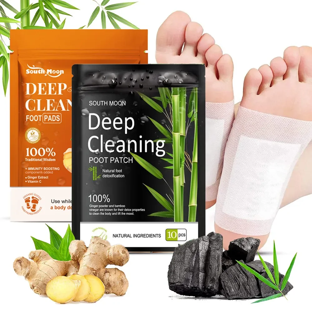 Deep Detox Foot Pads Relief Stress Improve Sleep Cleansing Detox Slimming Foot Care Tool