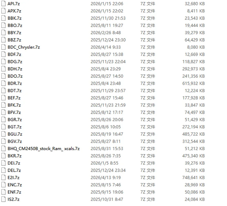 For Cummins XCAL INCAL Files Unlocked Original OEM Calibrations to Use with CalTerm ECM Calibrations For Cummins Update to 2026