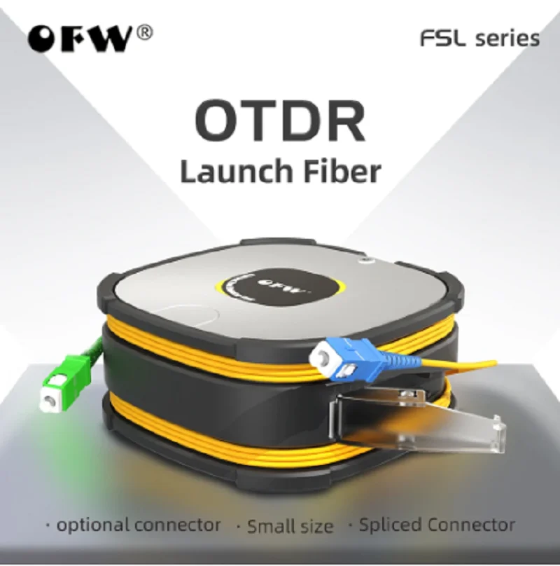 

OFW OTDR Launch Cable Fiber 1000/2000M Single Mode SC/FC OTDR Test Extension Cord OTDR Dead Zone Eliminator 1km 2km