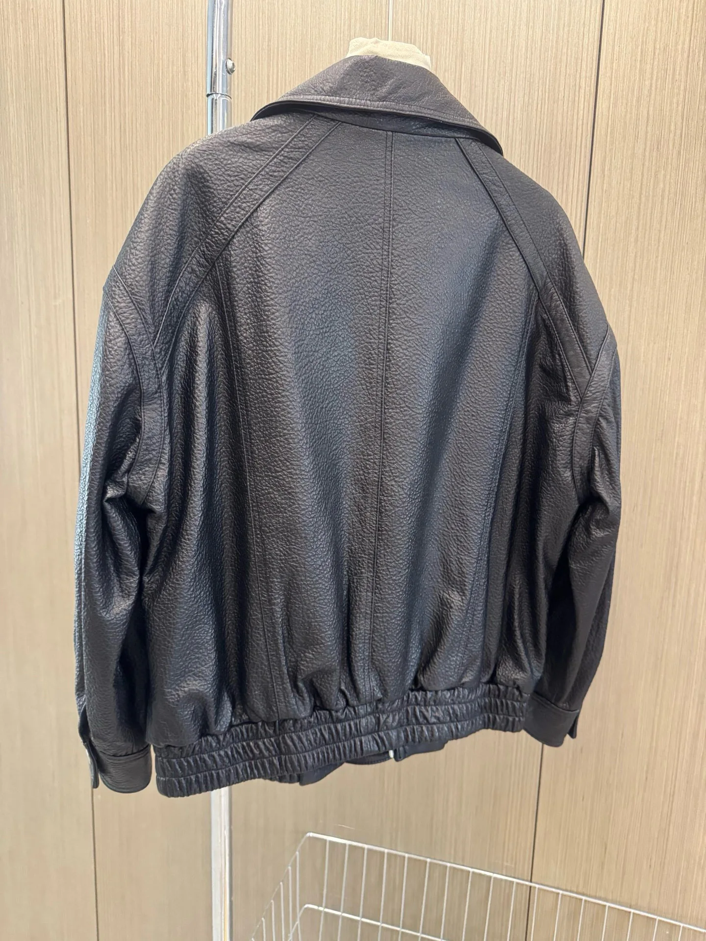 Herbst Winter Damen Casual Damen lose Lederjacke