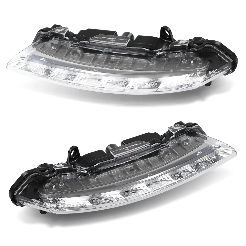 LED Fog Lights Daytime Running Lamps Fit For Mercedes-Benz S550 S600 S63 AMG