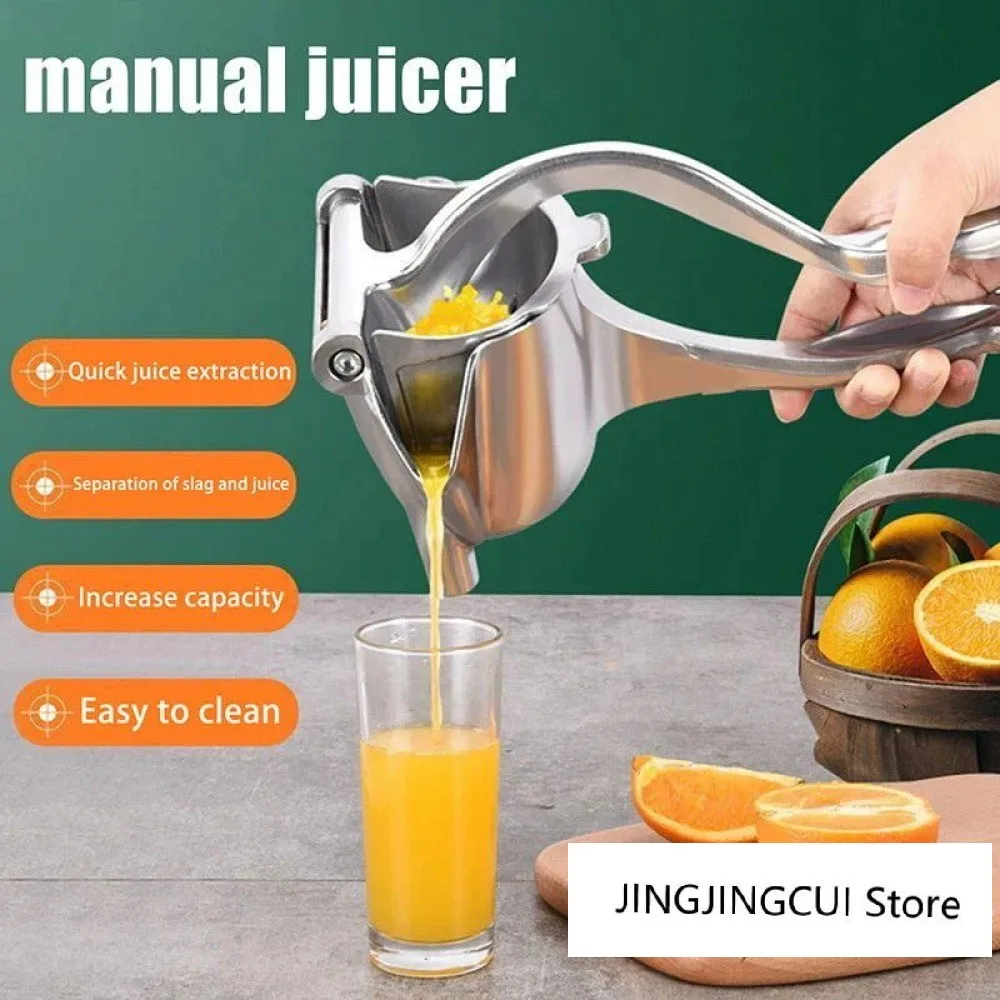 Espremedor de Cítricos Manual de Metal para Limão, Laranja, Lima e Romã - Ferramenta de Cozinha para Fazer Suco de Frutas