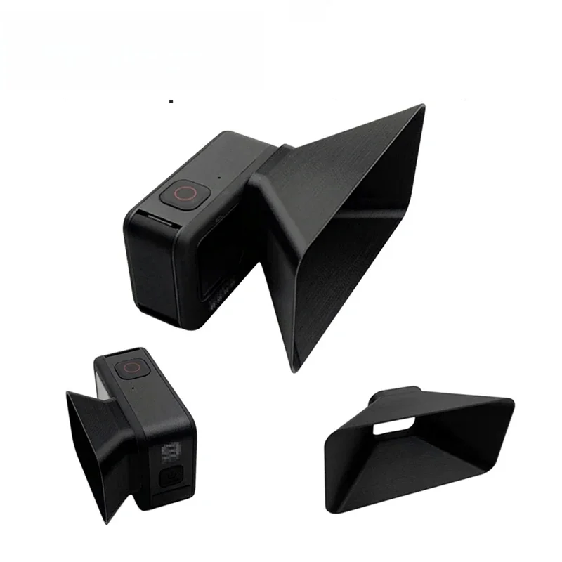Pour GoPro Hero 11 10 9 12 noir accessoires pare-soleil de protection Anti-éblouissement Lente parasol pour Go Pro Hero 5 6 7 appareil photo noir