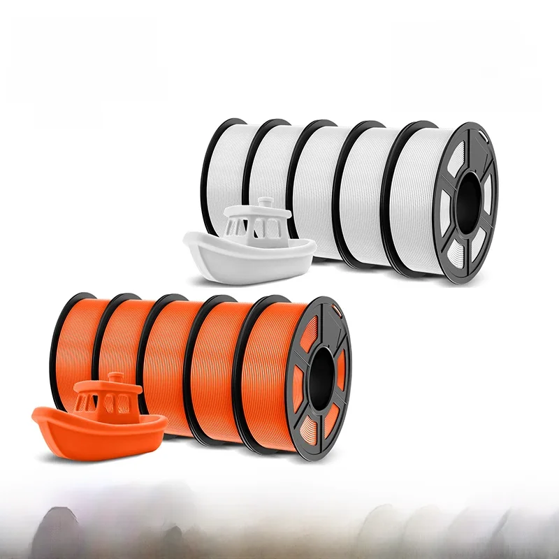 Żarnik 3D JAYO PETG 1,75 mm 10 rolek Tolerancja średnicy drukarki 3D +/-0,02 mm Żarnik wyrównuje się schludnie Materiał o wysokiej wytrzymałości — zdjęcie produktu 7