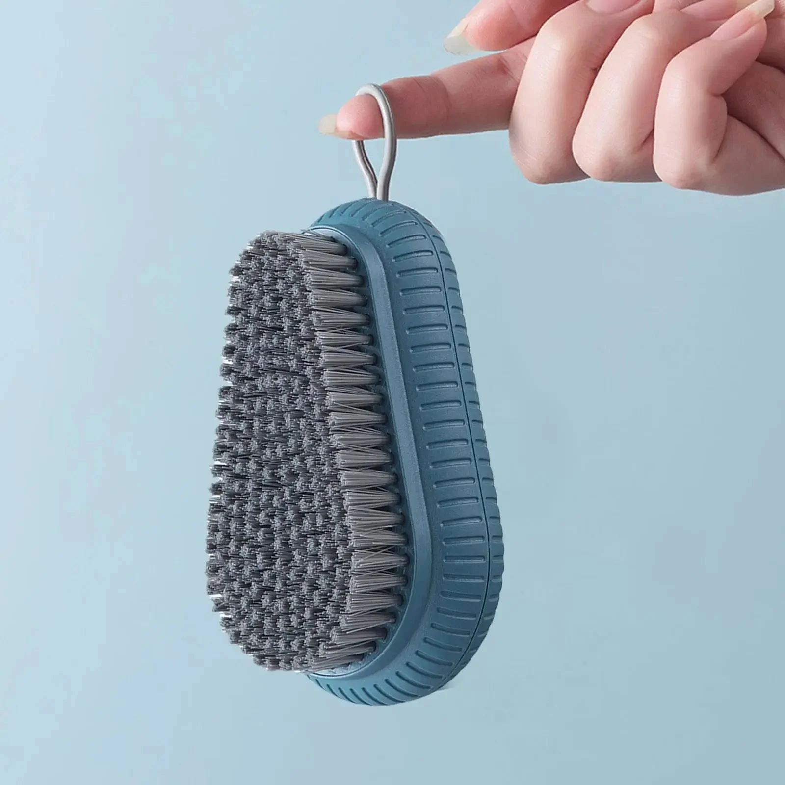 Zware nagelborstel voor hand en nagel Hardnekkig vuil Reinigingshulpmiddel voor nagelverzorging Nagelaccessoire voor thuis of salon - afbeelding 2