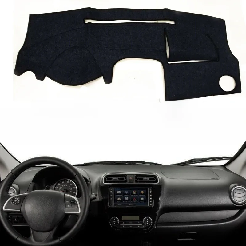 Osłona deski rozdzielczej do Mitsubishi Mirage / Mirage G4 2012 2013 2014 2015 2016 2017 2018 2019 Presen LHD lub RHD Auto Sun Shade — zdjęcie 2