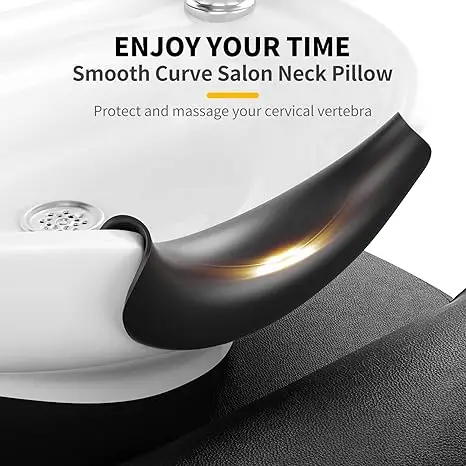 

Шампунь для мытья волос, раковина, подушка для шеи, салон, мягкая ПВХ кожа, спа-салон, парикмахерская, раковина, подголовник для парикмахерских, долговечность