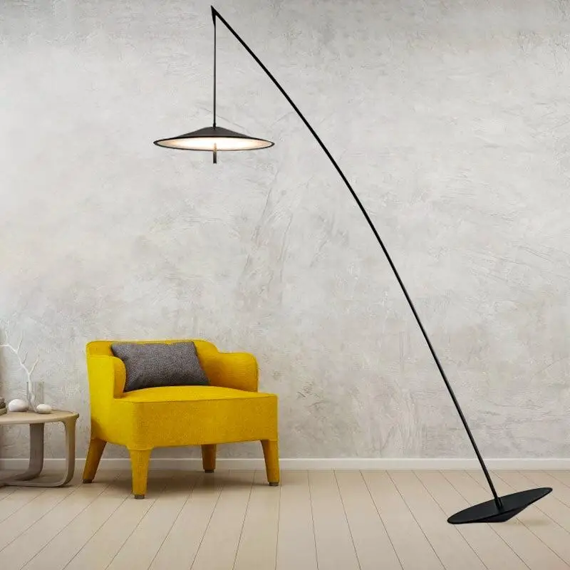 Imagem -02 - Nordic Ins Estilo Tumbler Led Floor Lamp Designer Tumbler Iluminação Interior Corner Standing Light Sala de Estar e Leitura Showroom e Interior