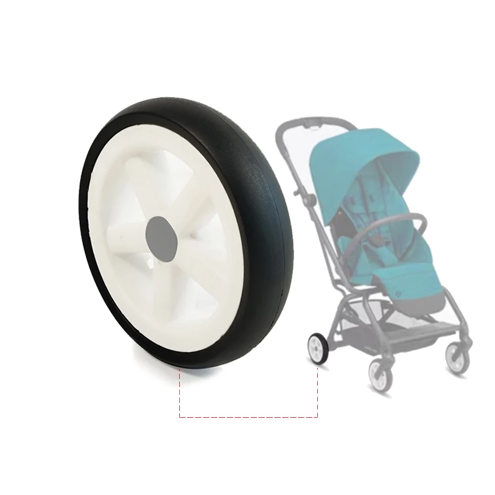 

Stroller Tire For Cybex Eezy S Twist 2 Rear Wheel Customized PU Tyre Cover Tubeless DIY Baby Stroller Replacement Accessories