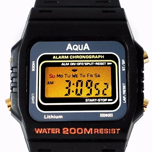 Relógio Masculino Aqua Original Digital Esportivo Prova D'água