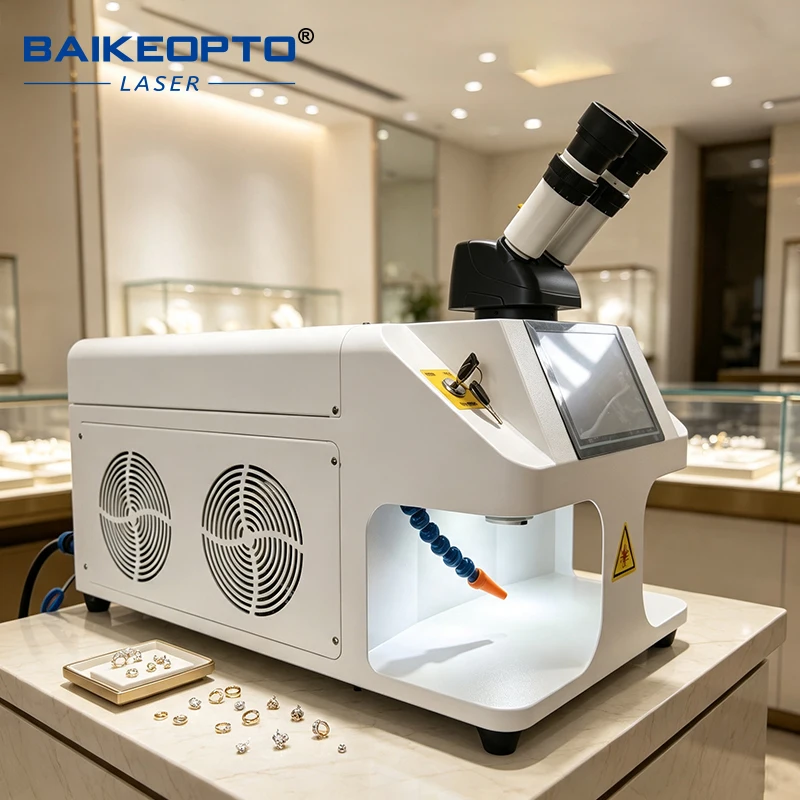 200W BK‑JW200B Jewellery Laser Welder Binocular Microscope for Goldsmith Jewelry Shop