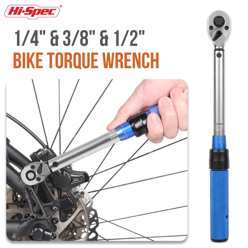 Hi-Spec-Conjunto de Chave de Torque Multifuncional, Chave de Soquete, Adaptadores Ajustáveis, Alcance de 5-220 nm, 1 Conjunto, 1/2 ", 1/4", 3/8"