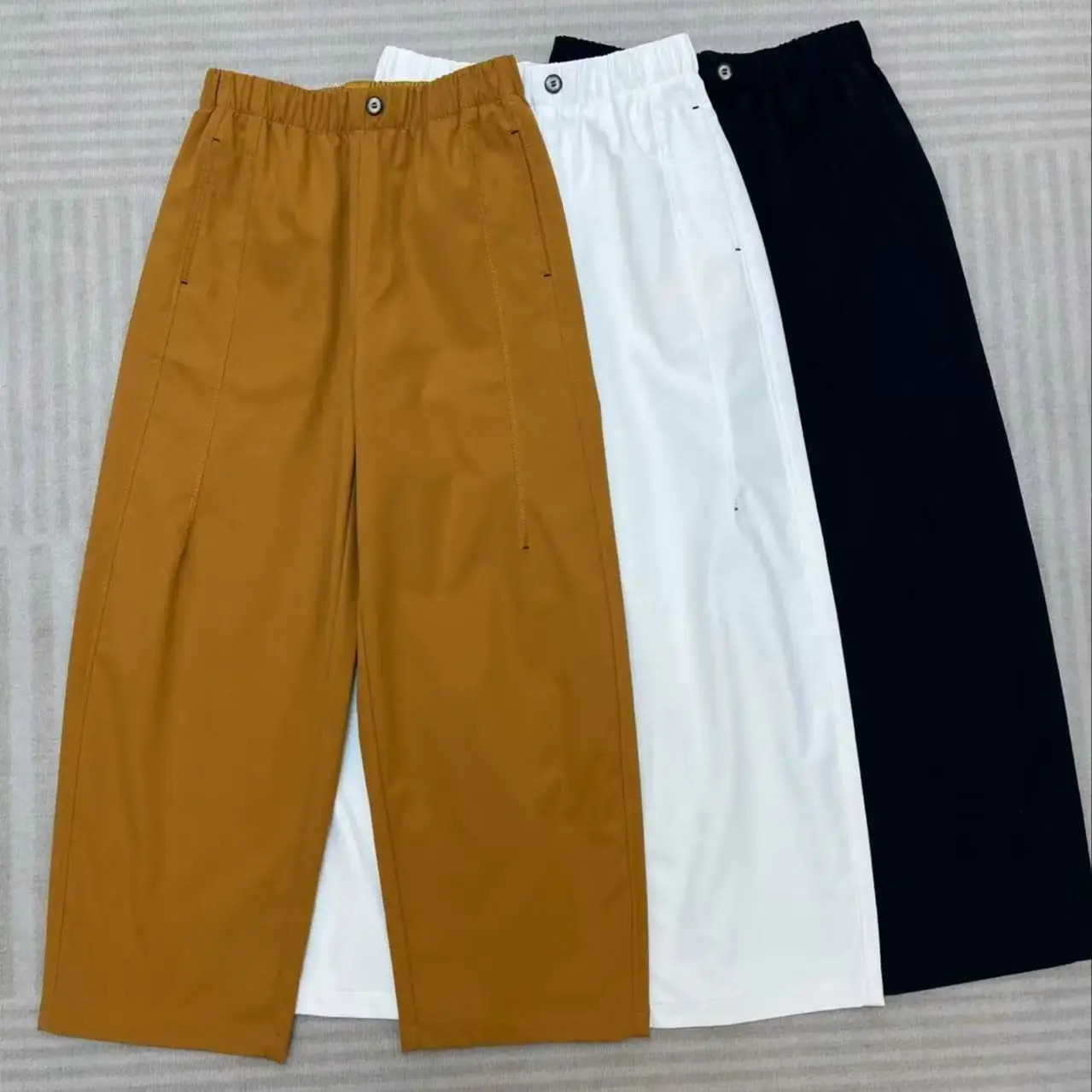

Spring women's loosened waistline casual pants