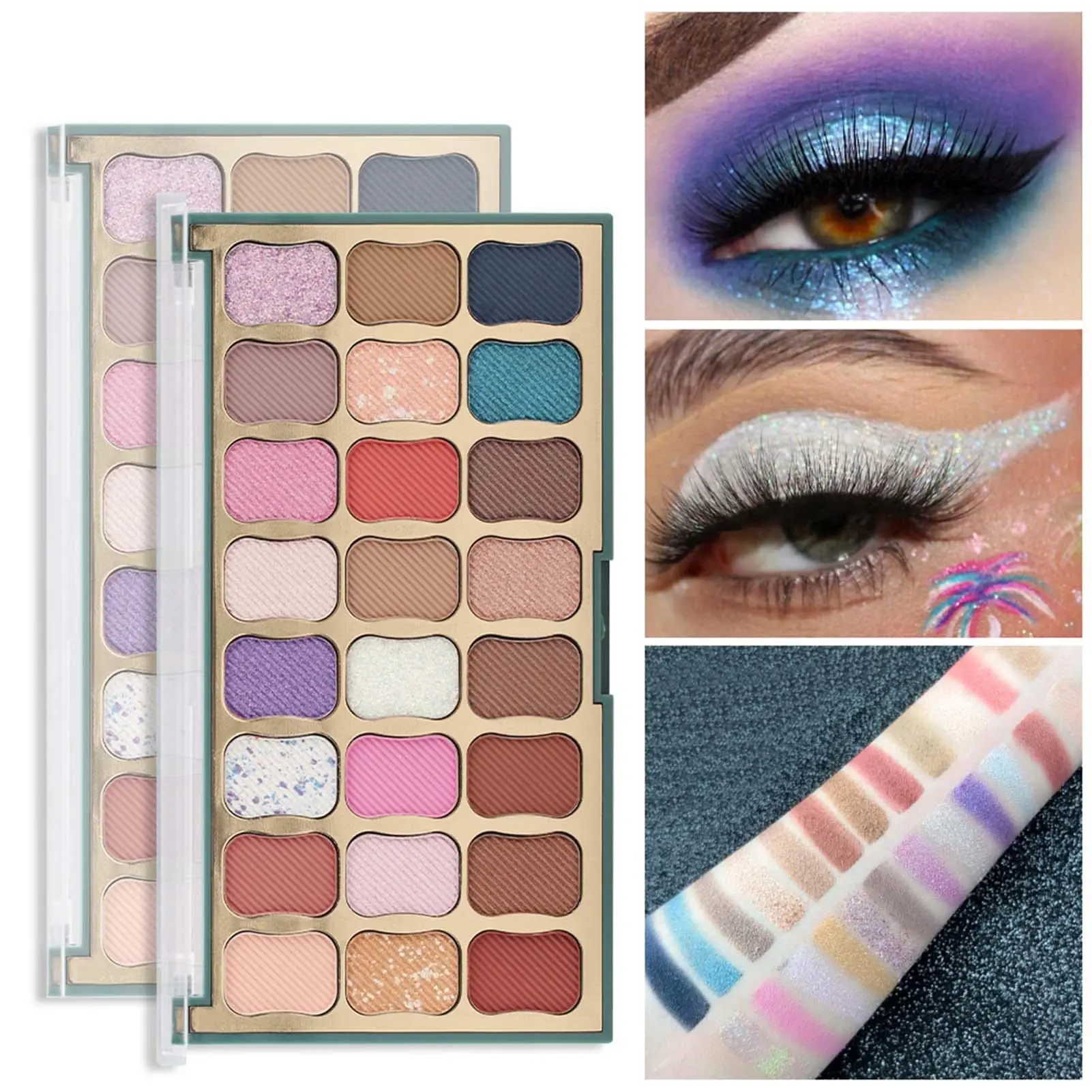 24 Colors Shadow Palette-Miss Rôse