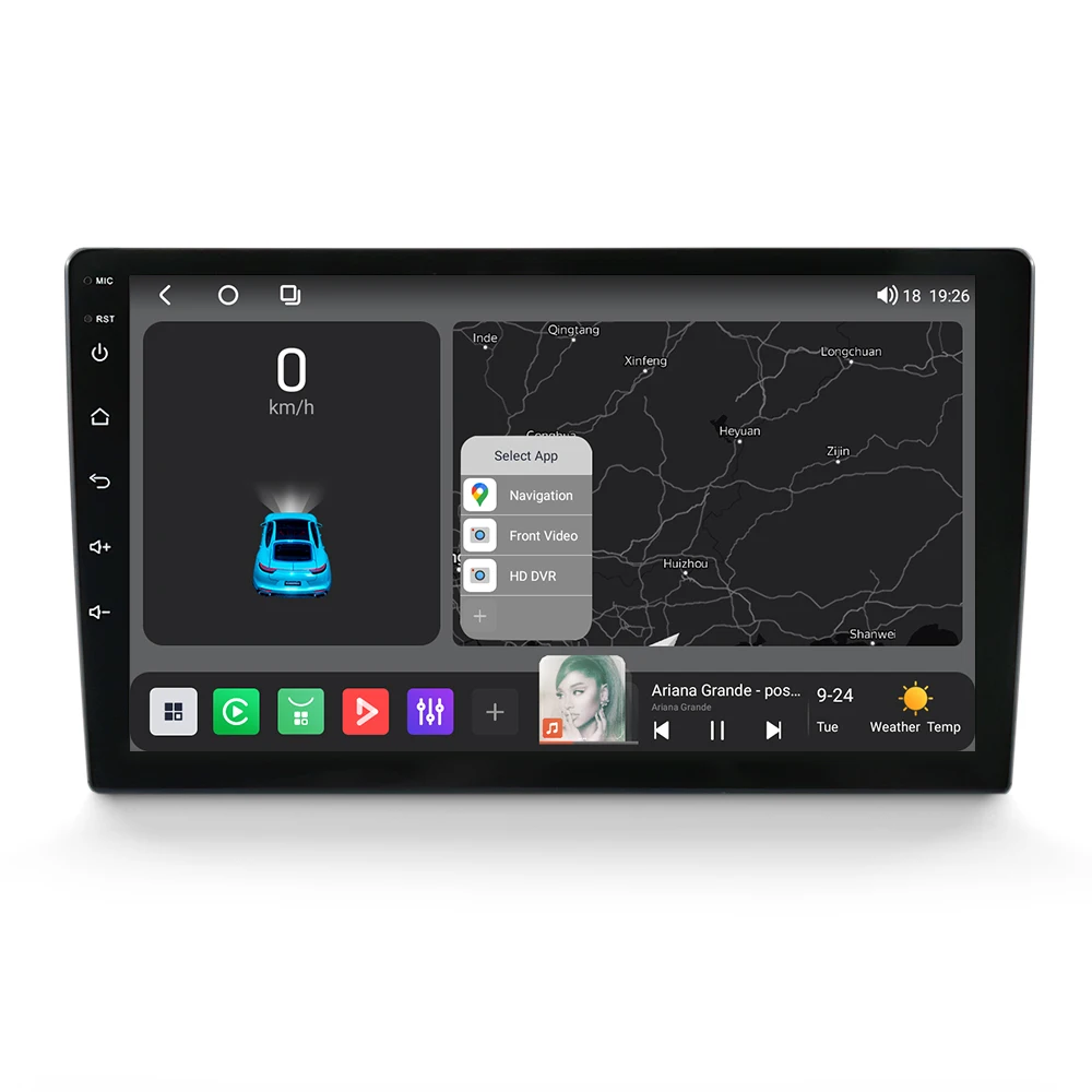 MEKEDE X20 X30 9/10 Zoll Universal Autoradio UIS7865 Kabelloses Carplay Android AUTO Navigation GPS Multimedia-Videoplayer – Detail 5
