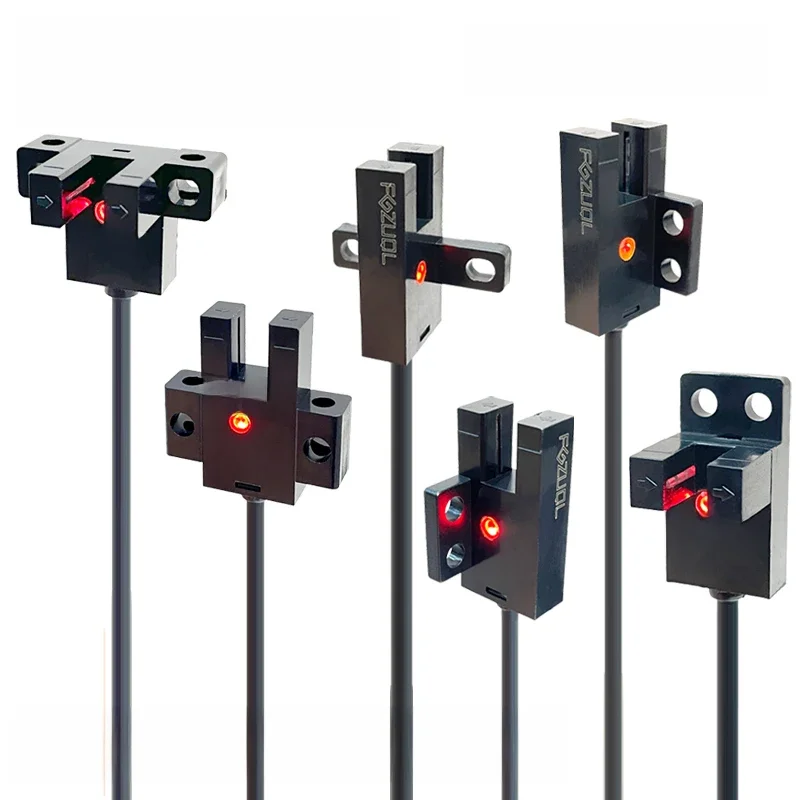 Mały mikroczujnik fotoelektryczny w kształcie litery U 5to24VDC Fotomikroprzełącznik NPN PNP NO NC Czujnik krańcowy GT2 — zdjęcie produktu 6