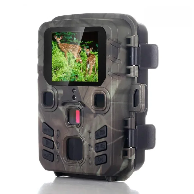 2 Caméras de Chasse Sans Fil MiNi301 20MP 1080P avec Vision Nocturne et Étanchéité pour Surveillance de la Faune Sauvage