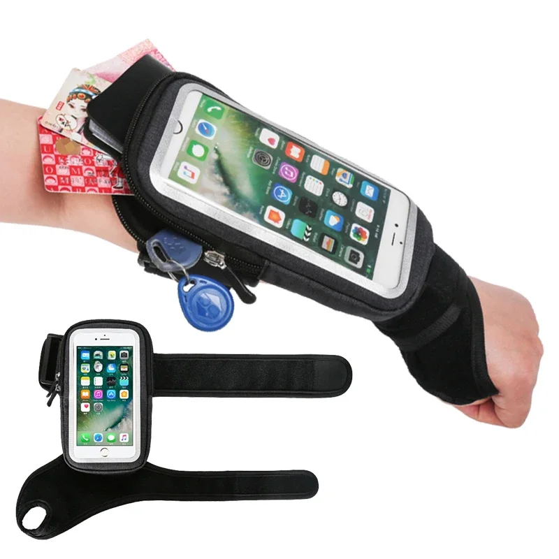 AliExpress Haissky HAISSK Wrist Bag Armbands For iPhone 14 13 12 11 Pro Max XR XS 7 8 Plus Samsung S23 S22 S21 Bicycle