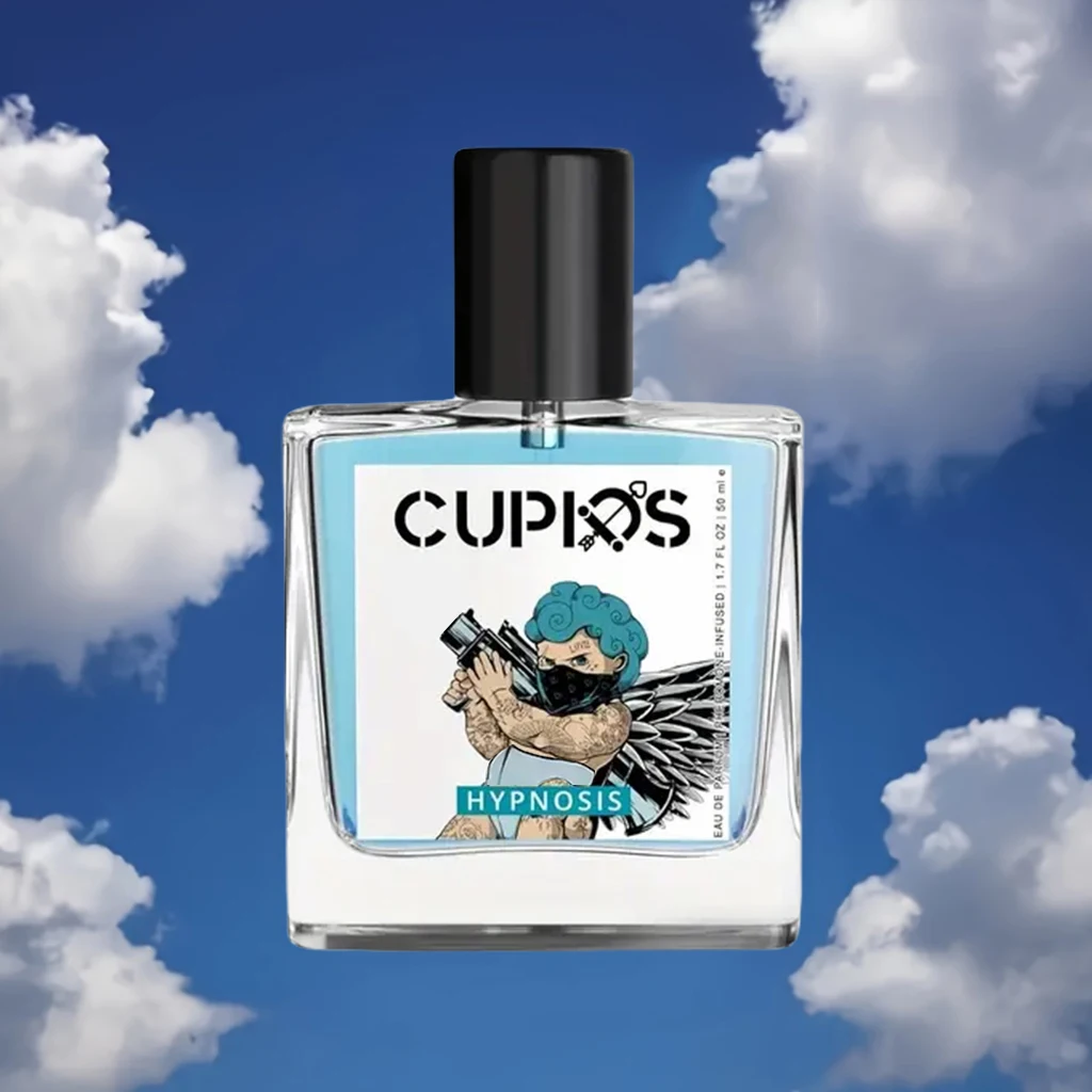 Perfume Hipnótico Masculino Cupido, de Longa Duração, Charme Romântico, Novo, 50ml, 2022