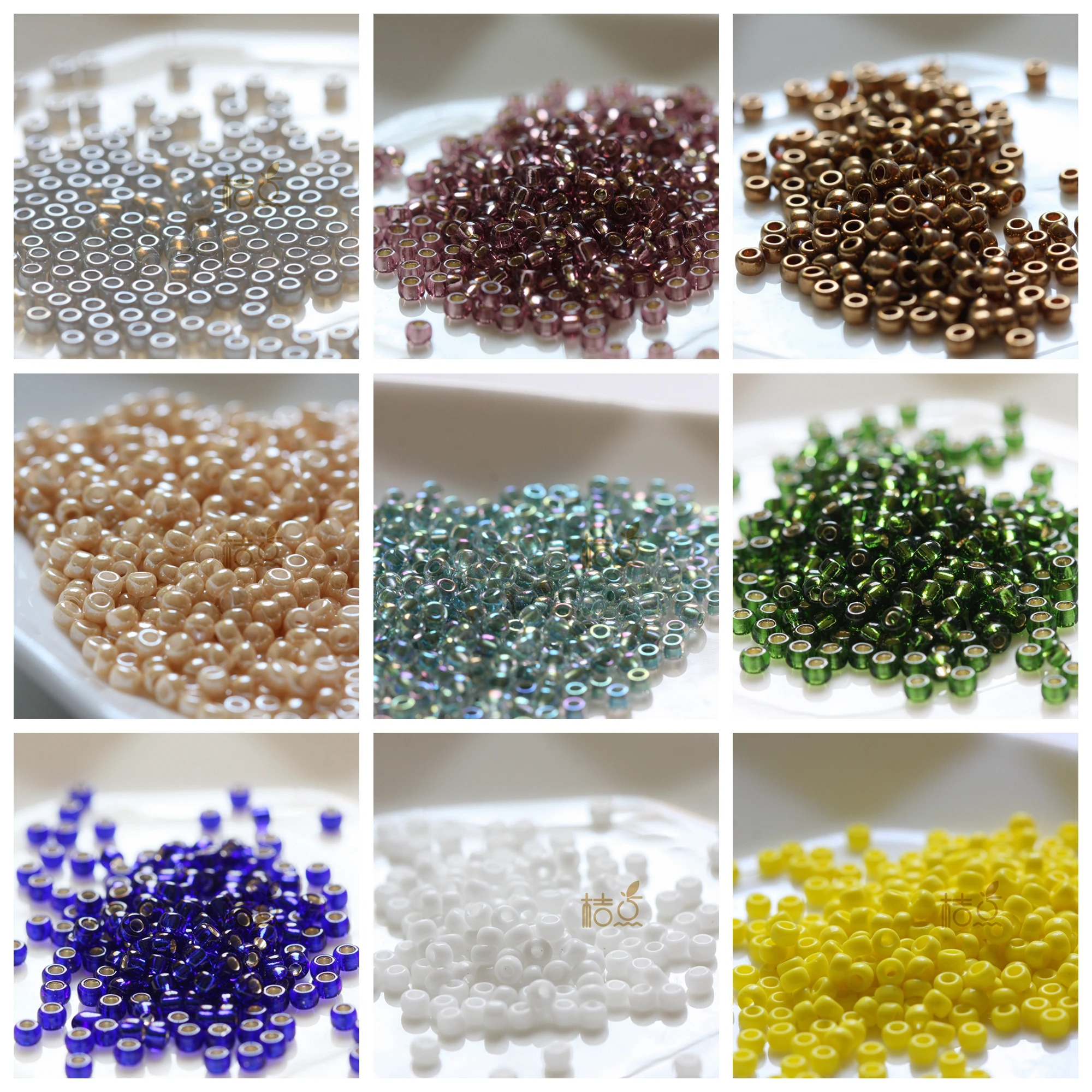 10 Grams Japanese Miyuki 8/0 Seed Beads - 3mm (8M2)