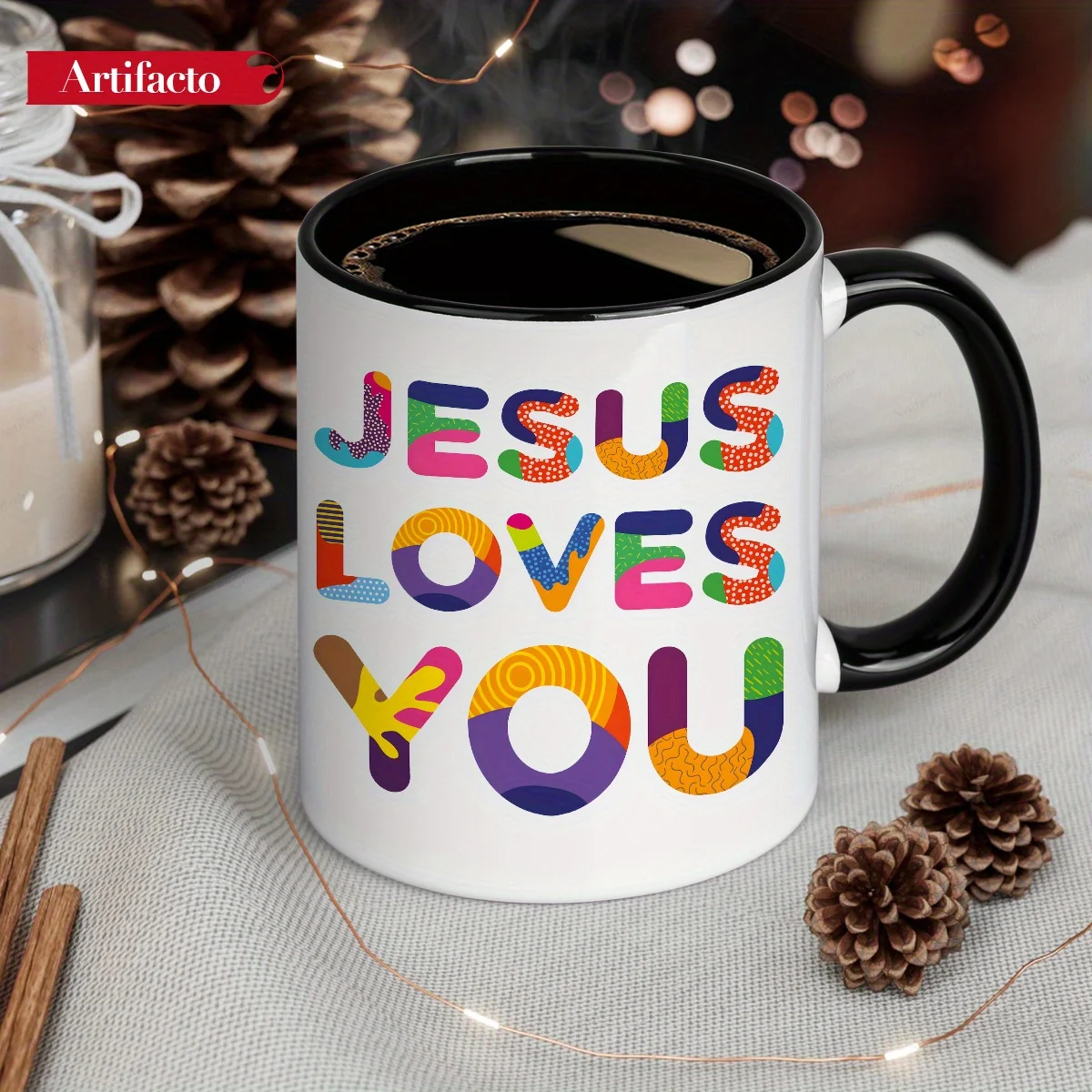 1 Piece, 11 Ounces, Ceramic Coffee Mug, Fun 