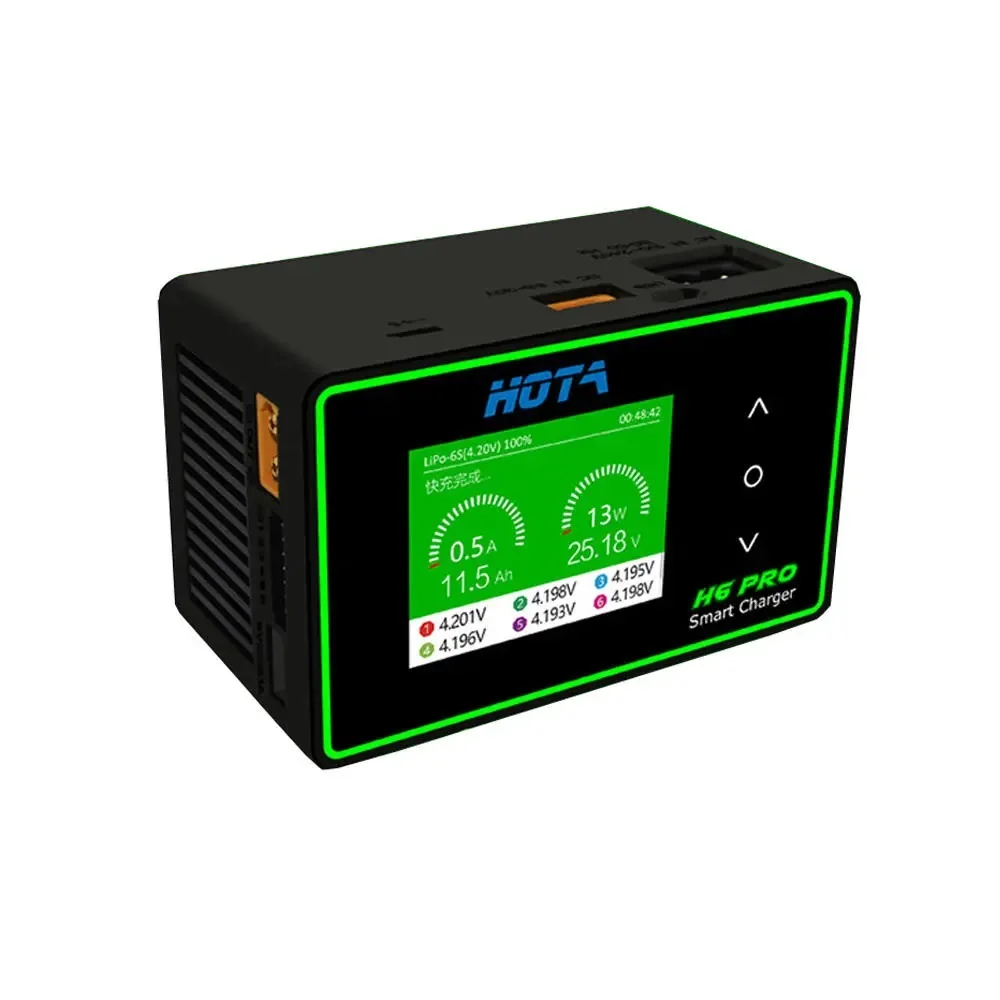 HOTA H6 Pro DUO AC 200W DC 700W 26A شاحن ميزان البطارية لبطارية ليبو 1-6S