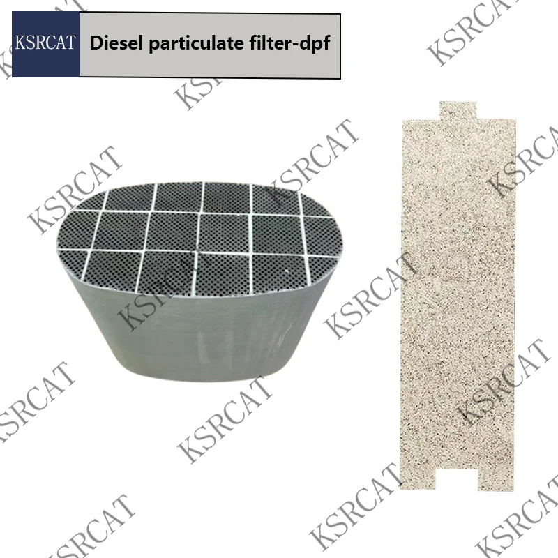 

180*97*152mm High Quality Catalytic Diesel Particulate Filter Universal Purpose Silicon Carbide DPF