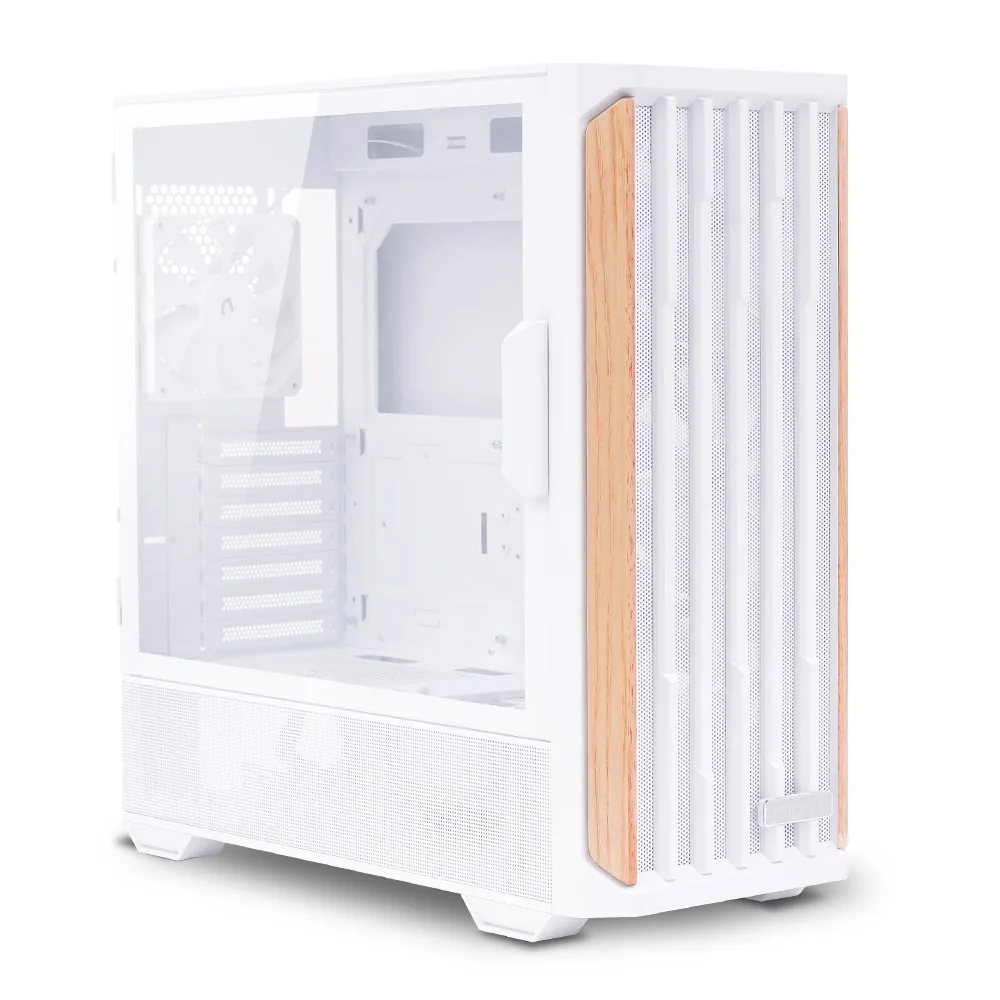 HIT ABKO SUITMASTER MF360 REALwood (White) /PC Case/MIDDER TORS/Domestic genuine/Domestic shipping