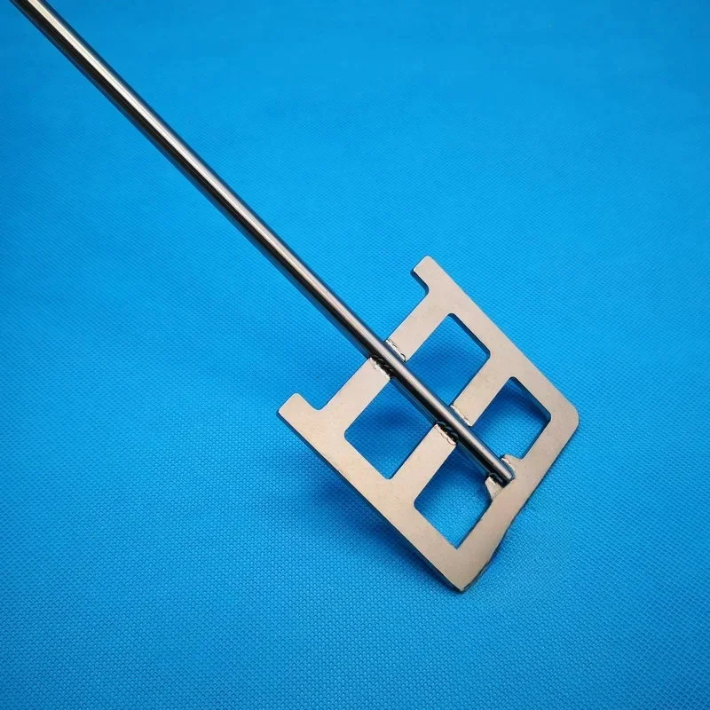 1 szt. Łopatka typu ramowego ze stali nierdzewnej o szerokości liścia 40mm-120mm ostrze mieszające do miksera sprzęt laboratoryjny — zdjęcie produktu 7