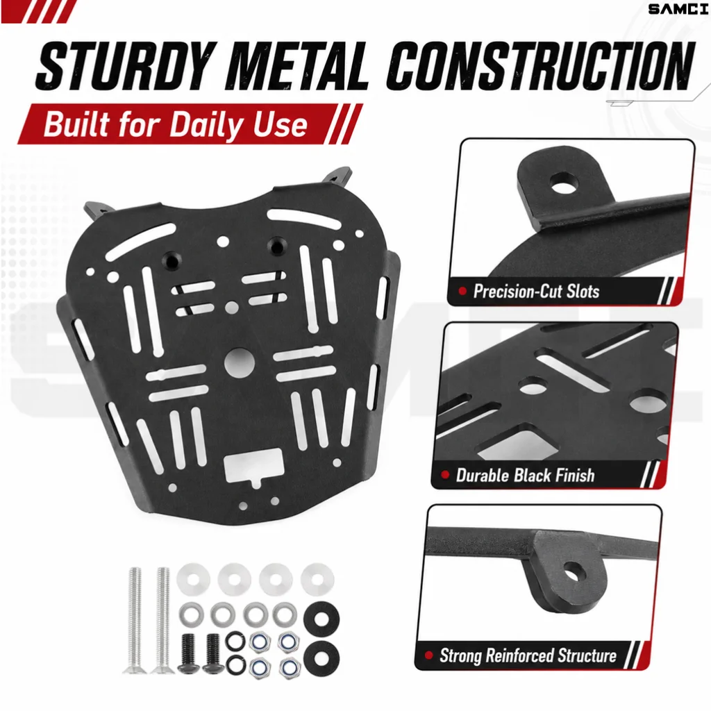  Motorcycle Rear Rack New For - đánh giá và giá Motorcycle Luggage Rack Rear Carrier Steel