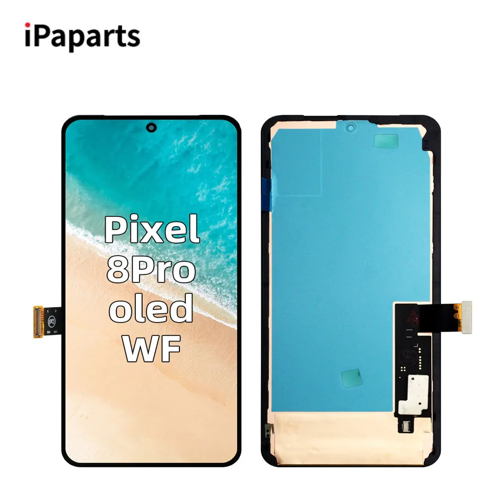 

OLED-дисплей 6,7 дюйма для Google Pixel 8, ЖК-дисплей, сенсорный экран с заменой рамки в сборе