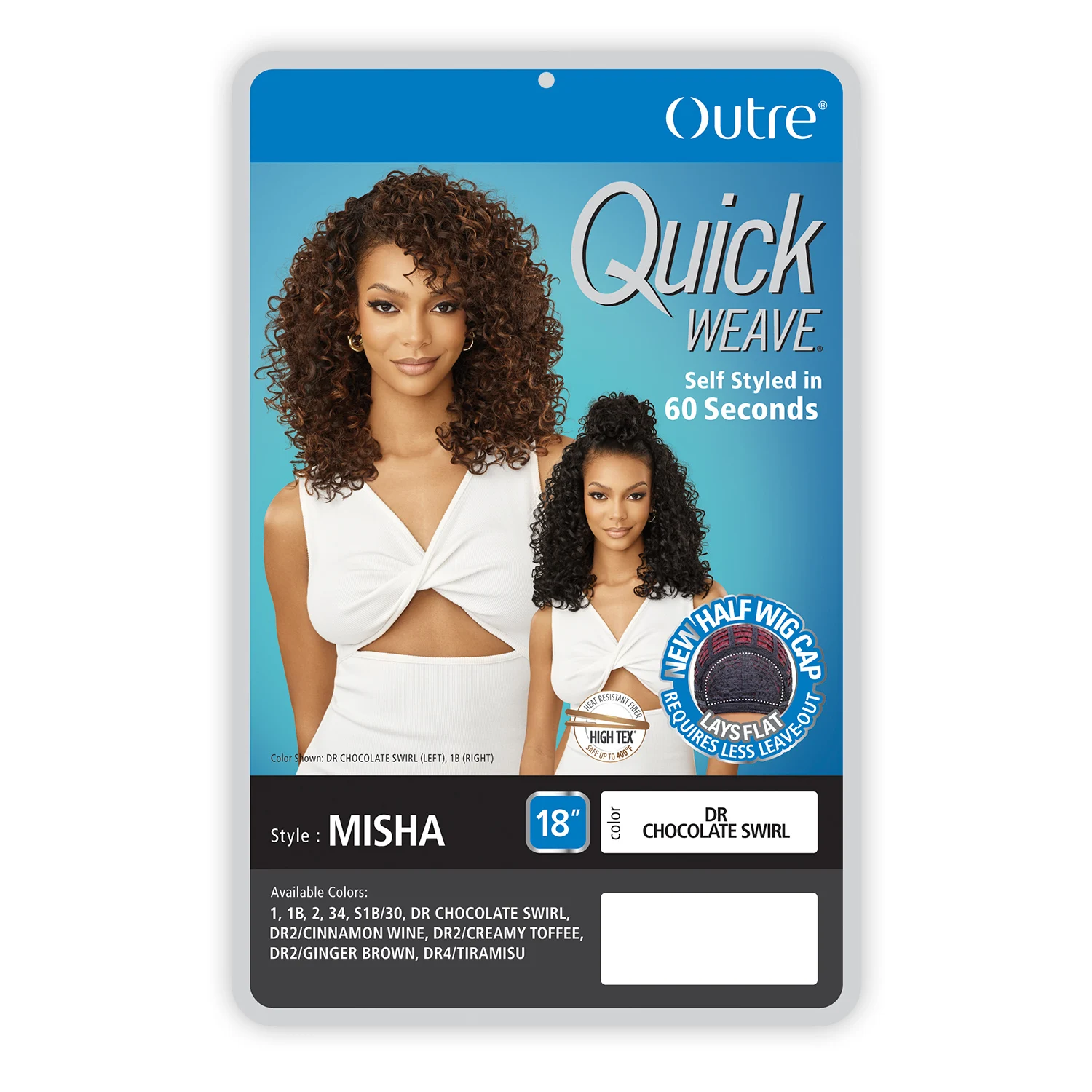 Outre Synthetic Half Wig Quick Weave Misha