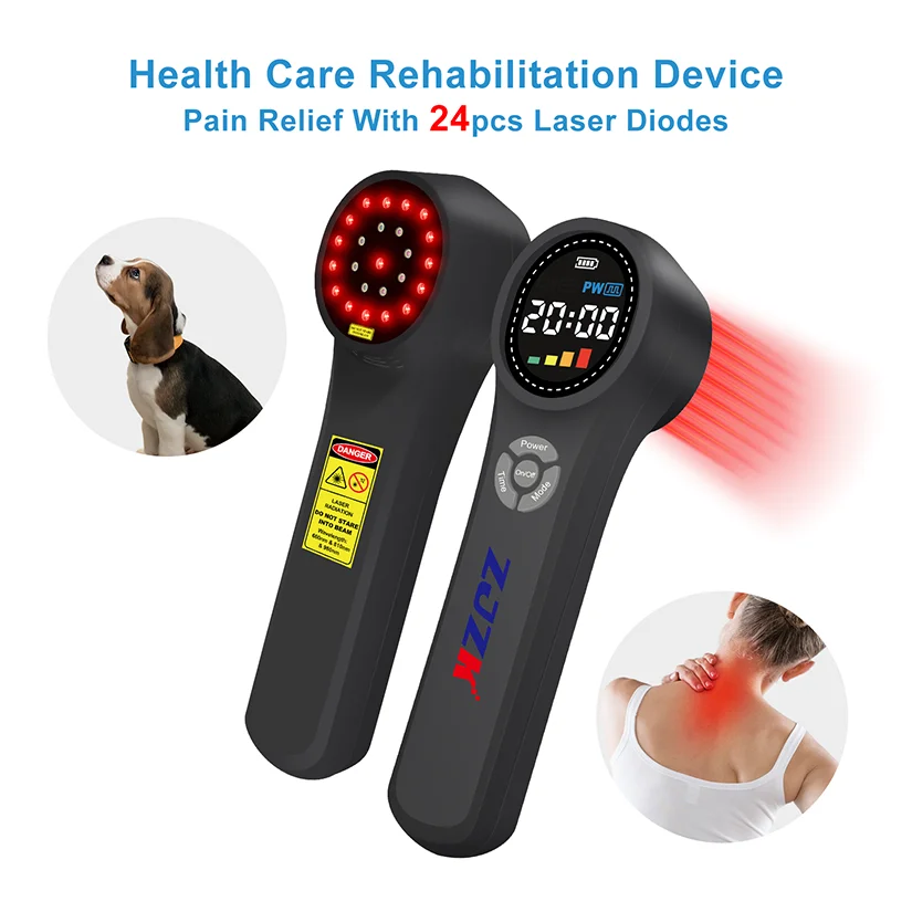 Class 3B 980nm 810nm 660nm Professional Veterinary Laser Therapy Machine Hand Held Pain Management Laser Therapy for Horses