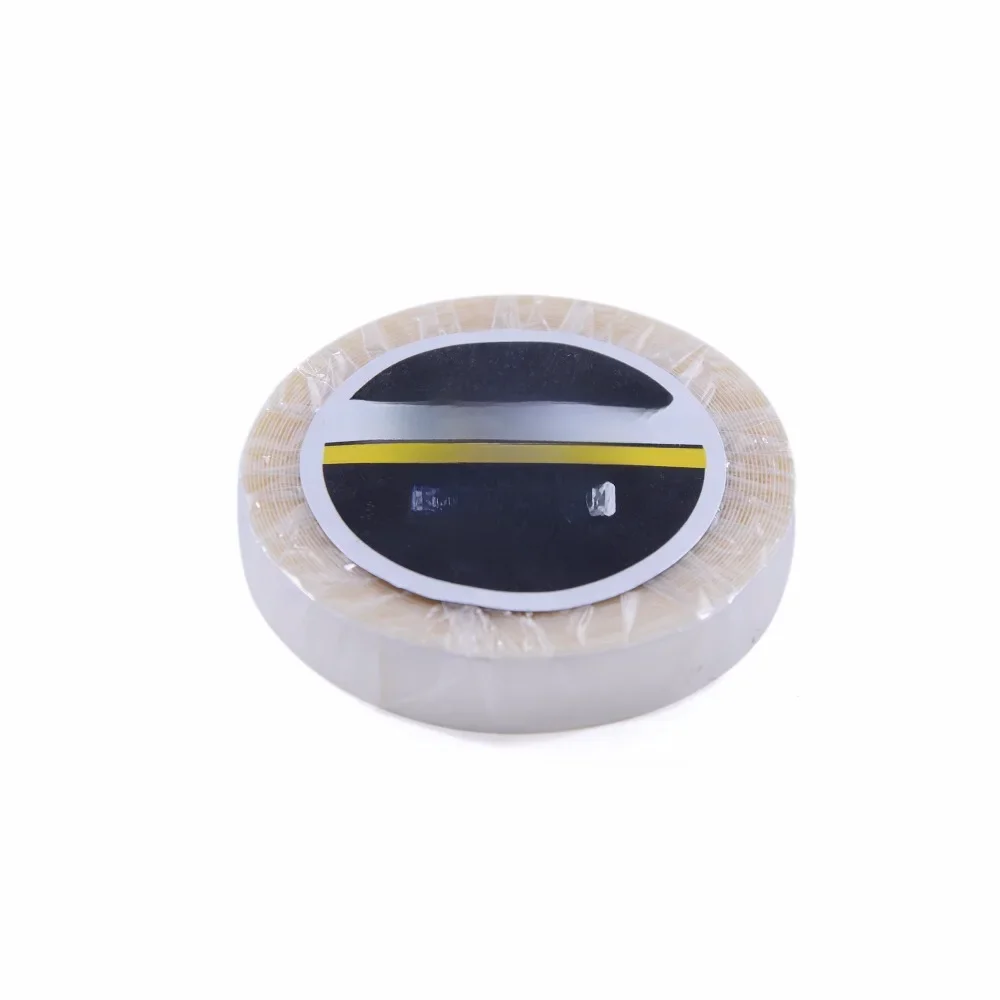 1 rolka 0.8/1cm * 3 jardy super włosy biała taśma podwójne boki pokryte klejem taśma do do przedłużania włosów/koronkowa peruka/peruka — zdjęcie 2