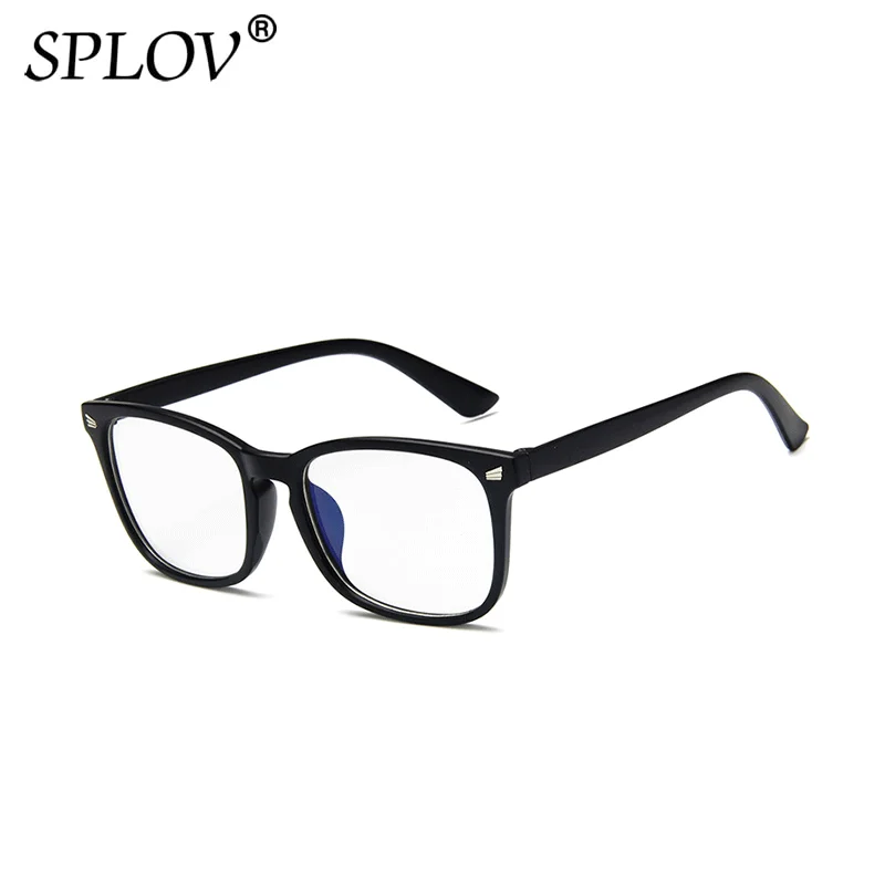 Retro Square Anti Blue Light Glasses Women Computer Glass Men Gaming Goggles Vintage Clear Eyewear Frame Black Oculos UV400